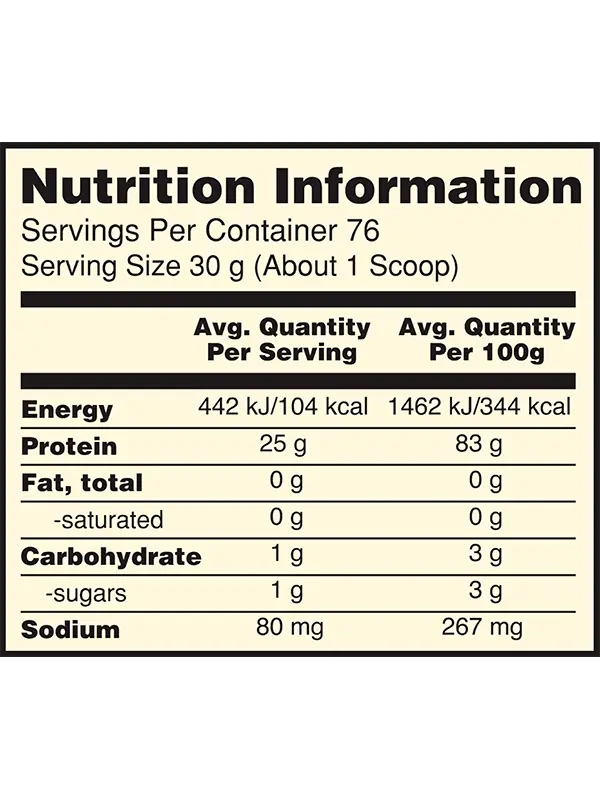 ISOLATE GOLD STANDARD