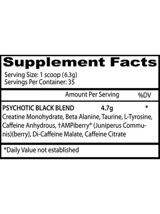 PSYCHOTIC BLACK