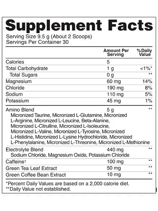 AMINO ENERGY HYDRATION 30 SERVICIOS