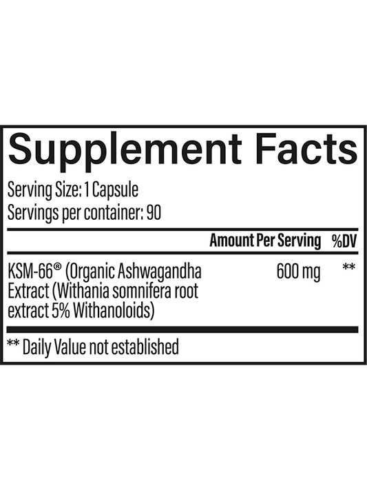 ASHWAGANDHA SIMPLY 90 CÁPSULAS