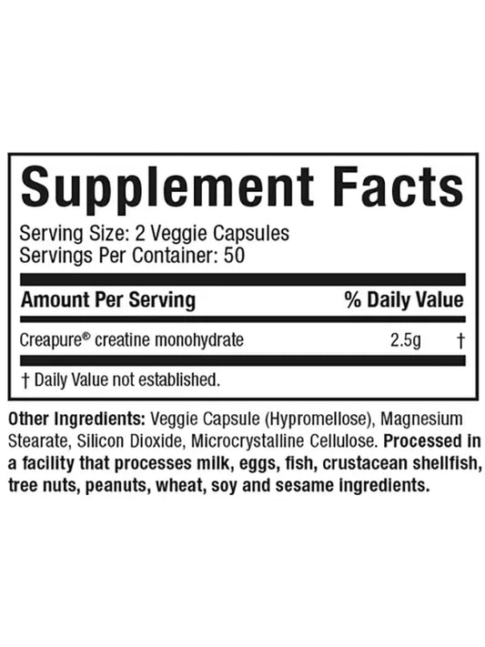 CREATINA PLATINUM CÁPSULAS