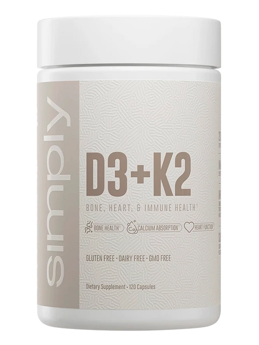 D3+K2 SIMPLY 120 CÁSPSULAS