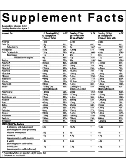 MASS TECH EXTREME 2000