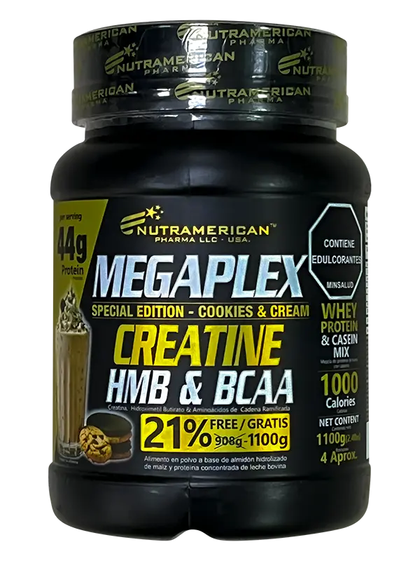 CREATINA MEGAPLEX SABOR COOKIES 2.4 LB