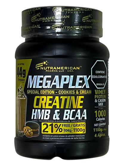 CREATINA MEGAPLEX SABOR COOKIES 2.4 LB
