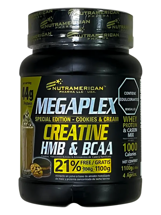 CREATINA MEGAPLEX SABOR COOKIES 2.4 LB