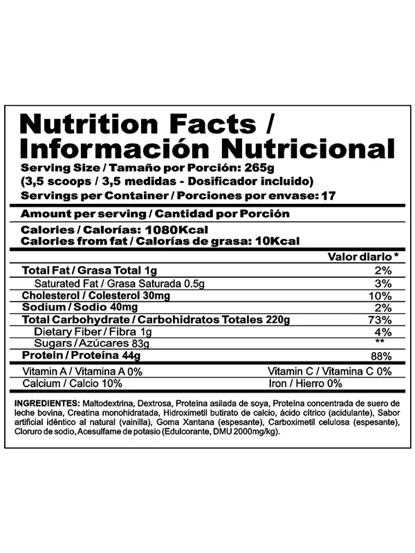 MEGAPLEX CREATINA POWER 10 LIBRAS