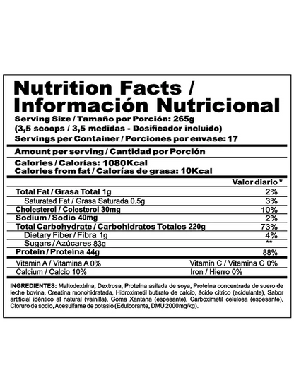 MEGAPLEX CREATINA POWER 10 LIBRAS