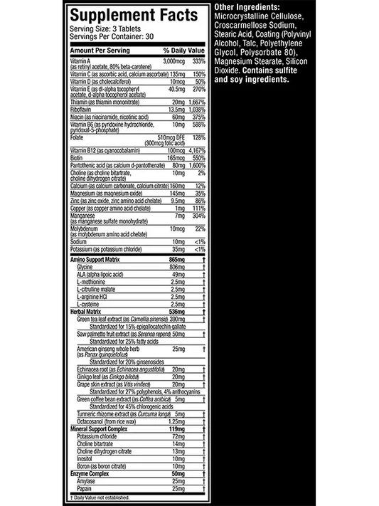 PLATINUM MULTIVITAMÍNICO