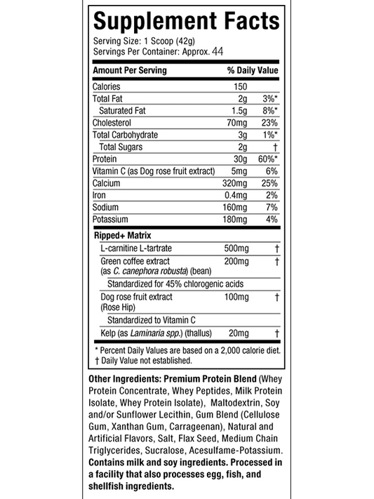 NITRO TECH RIPPED 4 LIBRAS