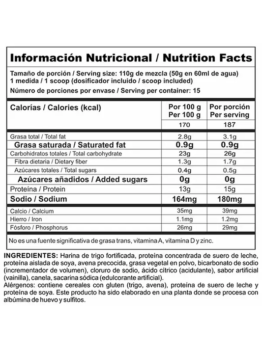 PROTEIN PANCAKE TRADICIONAL